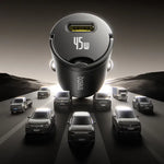 Baseus PrimeTrip VP2 45W Car Charger with Type-C to Type-C Cable - view 4