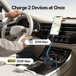 Baseus PrimeTrip VR2 30W Dual USB-C Retractable Car Charger - view 5