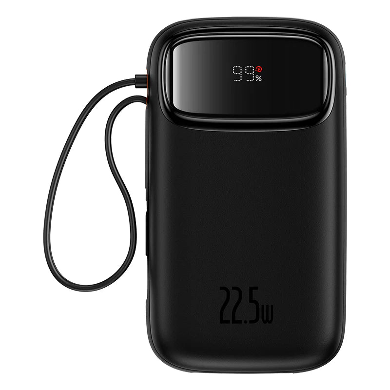 Baseus QPow2 Dual-Cable Fast Charge Power Bank 10000mAh 22.5W