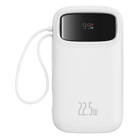 Baseus QPow2 Dual-Cable Fast Charge Power Bank 10000mAh 22.5W - Price in Pakistan - Official Warranty