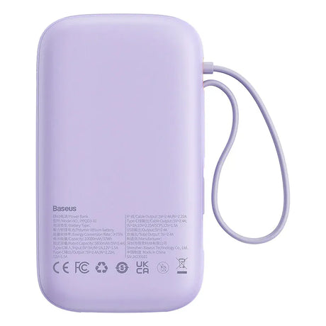 Baseus QPow2 Dual-Cable Fast Charge Power Bank 10000mAh 22.5W - Price in Pakistan - Official Warranty