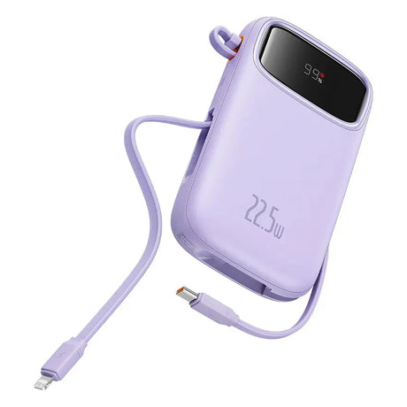 Baseus QPow2 Dual-Cable Fast Charge Power Bank 10000mAh 22.5W - Price in Pakistan - Official Warranty