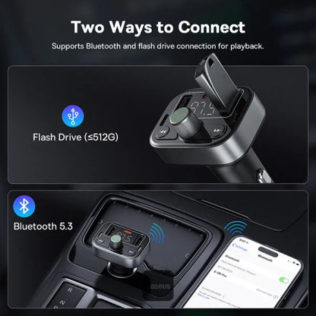 Baseus S-09 Pro Car FM Transmitter