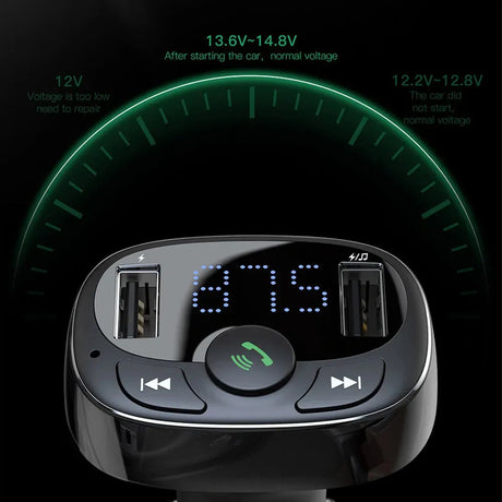 Baseus S-09A Bluetooth MP3 Car Charger