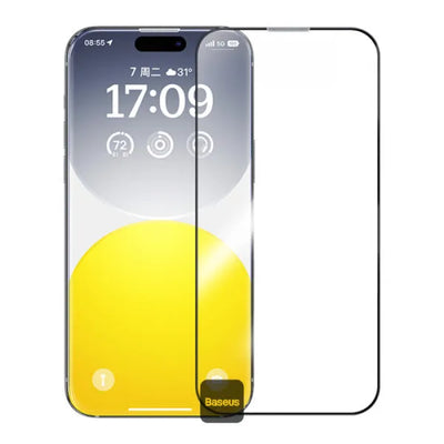 Baseus Sapphire Series Full-Coverage Tempered Glass Screen Protector for iPhone 15 Series