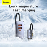 Baseus Share Together 120W PPS Multi-Port Fast Charging Car Charger with Extension Cord