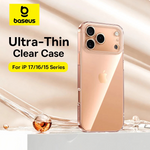 Baseus Simple Clear Phone Case for iPhone 17 Series