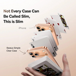 Baseus Simple Clear Phone Case for iPhone 17 Series