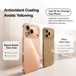 Baseus Simple Clear Phone Case for iPhone 17 Series