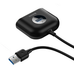 Baseus Square Round 4-in-1 USB-C Hub (1x USB 3.0, 3x USB 2.0) 1m