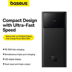 Baseus Star-Lord 30000mAh 30W Digital Display Power Bank