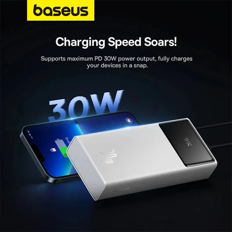 Baseus Star-Lord 30000mAh 30W Digital Display Power Bank - Price in Pakistan - Official Warranty