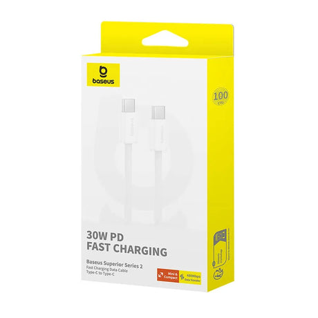 Baseus Superior Series 2 Fast Charging Data Cable Type-C to Type-C 30W
