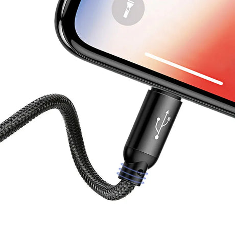 Baseus Three Primary Colors Series 3-in-1 Universal Charging Cable