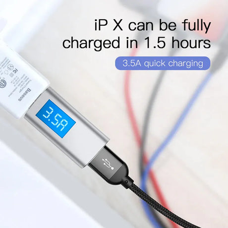 Baseus Three Primary Colors Series 3-in-1 Universal Charging Cable
