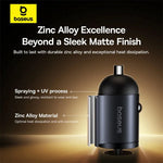 Baseus Tiny Star Mini Car Charger 30W - view 6