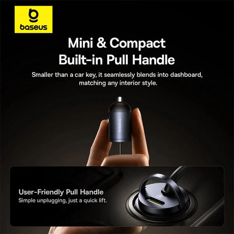 Baseus Tiny Star Mini Car Charger 30W - Price in Pakistan - Official Warranty