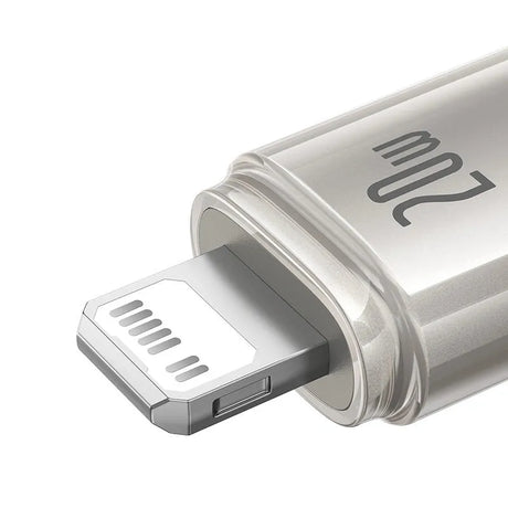 Baseus Titanium Alloy USB-C to Lightning Fast Charging Cable 20W - Price in Pakistan - Official Warranty