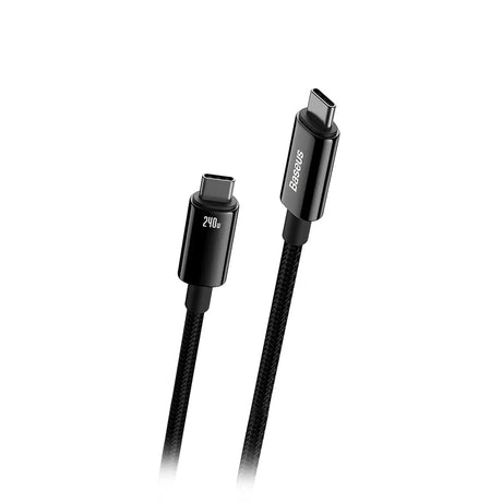 Baseus Tungsten Gold 240W USB-C to USB-C Fast Charging Data Cable