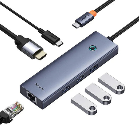 Baseus UltraJoy Series 6-Port HUB AIR USB-C Hub