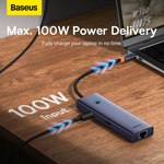 Baseus UltraJoy Series 6-Port HUB AIR USB-C Hub