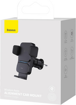 Baseus Wisdom Auto Alignment 15W Wireless Car Charger Mount