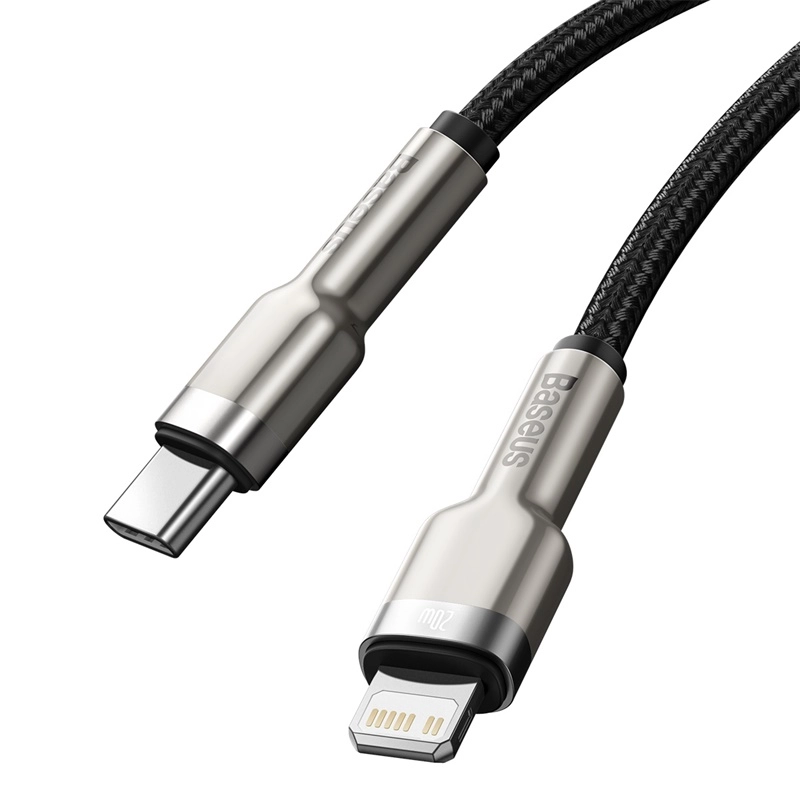 Baseus Cafule Metal 20W USB-C to Lightning PD Fast Charging Cable