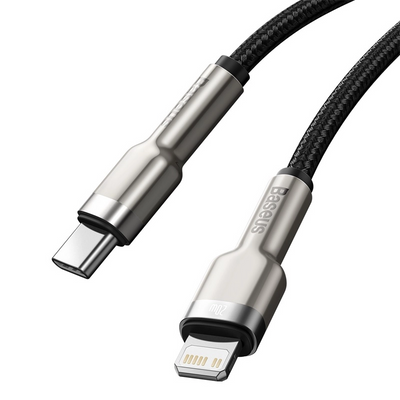 Baseus Cafule Metal 20W USB-C to Lightning PD Fast Charging Cable