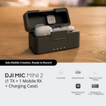 DJI Mic Mini 2 (1 TX + 1 Mobile RX + Charging Case)