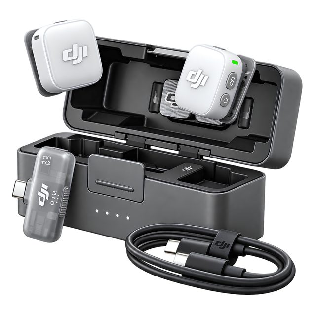 Dji Mic Mini 2 – 2 TX + 1 Mobile RX + Charging Case
