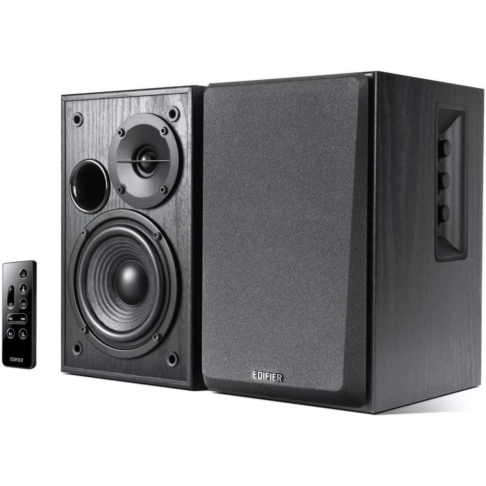 Edifier R1580MB Active 2.0 Bookshelf Speaker Set Black – 1 Year Warranty