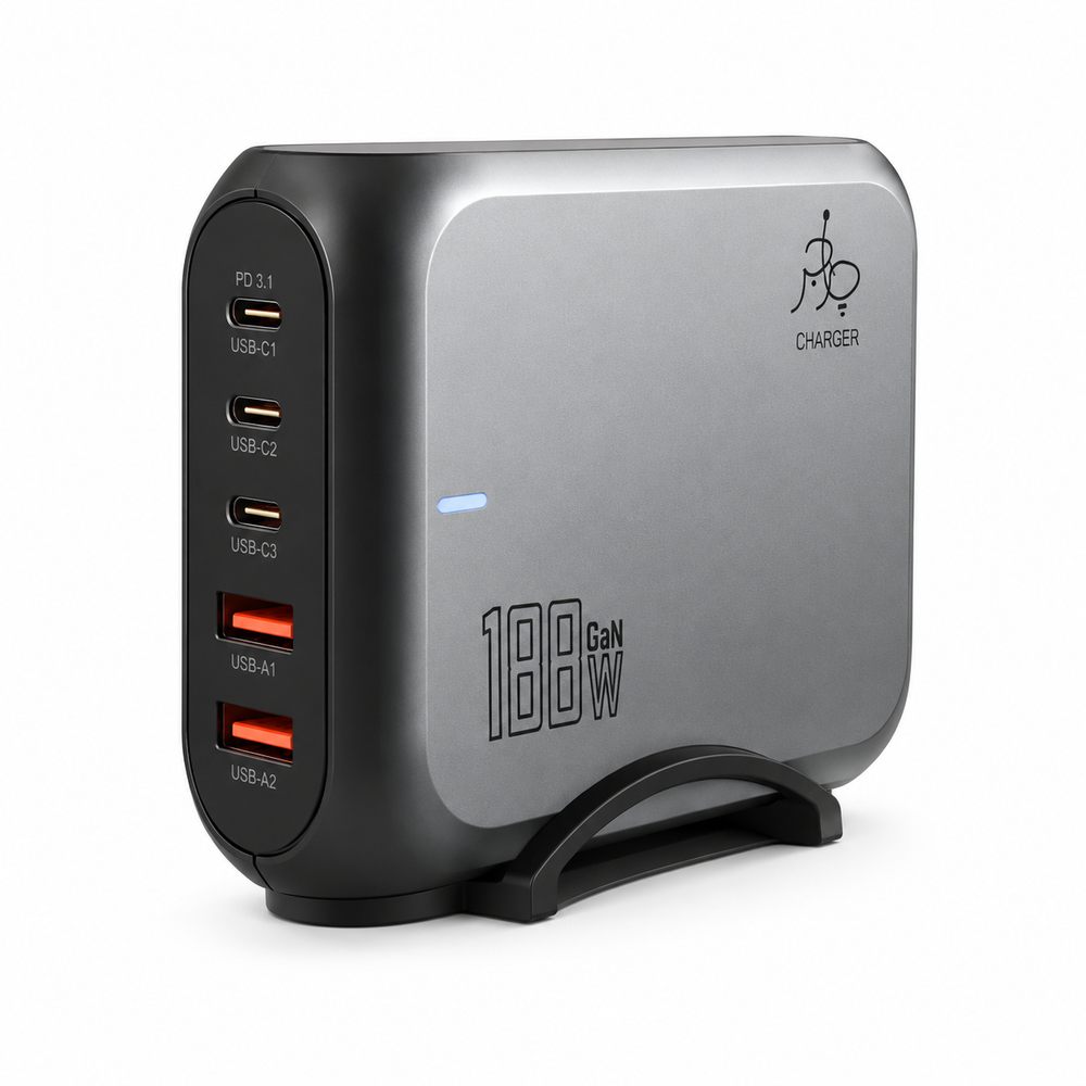 Fusion Mighty 188W GaN Charger