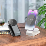 HOCO CQ3 Noble Folding 3-in-1 Wireless Magnetic 15W Fast Charger