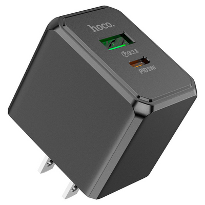 Hoco CS14 Ocean PD20W Type-C and USB-A Dual Fast Charger