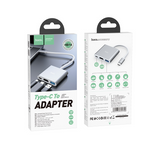 HOCO HB14 Type-C to USB 3.0,HDMI,Type-C 2.0 PD Adapter