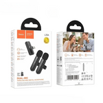 HOCO L20A Fair Dual-Mic Wireless Lavalier Microphone with Type-C & Lightning Connectivity – product view 6