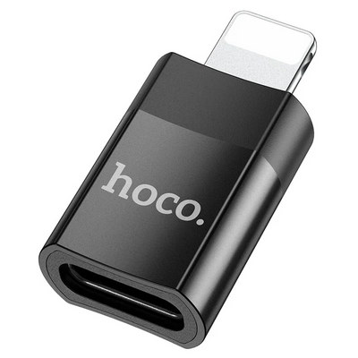 HOCO Lightning Male to Type-C Female Adapter – UA17