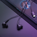 Hoco M101 Pro Crystal Sound Type-C Wired Earphones with Mic
