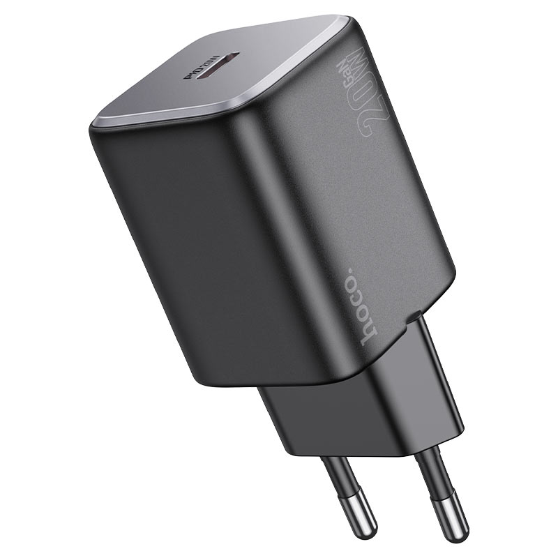HOCO N40 Mighty PD20W Fast Wall Charger - EU Plug