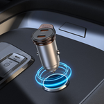 HOCO NZ16B Rigorous 45W Dual Type-C PD Car Charger