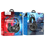 Hoco W106 Tiger Wired Gaming Headset with Mic – Black – product view 8