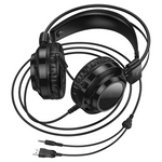 Hoco W110 Resource RGB Gaming Headset 3.5mm + USB 7.1 with Microphone