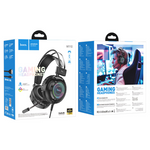 Hoco W110 Resource RGB Gaming Headset 3.5mm + USB 7.1 with Microphone