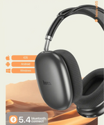 HOCO W55 Pleasing Wireless Bluetooth Over-Ear Stereo Headphones – product view 6