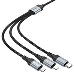 Hoco X102 Fresh 3-in-1 Fast Charging Cable USB to iP / Micro / Type-C