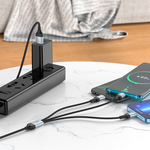 Hoco X102 Fresh 3-in-1 Fast Charging Cable USB to iP / Micro / Type-C