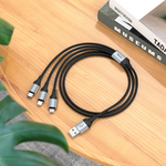 Hoco X102 Fresh 3-in-1 Fast Charging Cable USB to iP / Micro / Type-C