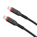 Hoco X59 Victory 60W Type-C to Type-C 3A Fast Charging Data Cable - 2M