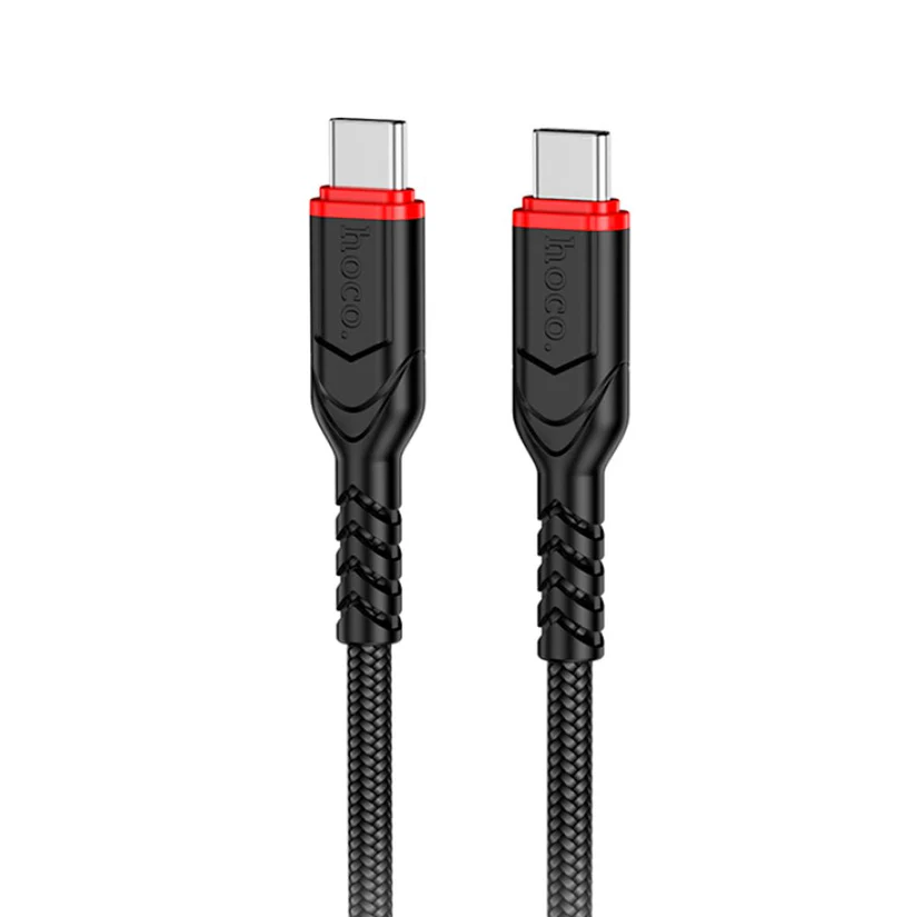 Hoco X59 Victory 60W Type-C to Type-C 3A Fast Charging Data Cable - 2M