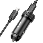 Hoco Z49B Aluminum Dual Port PD+QC 38W Fast Car Charger